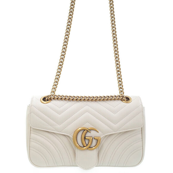 Gucci Handbags - GUCCI GG Marmont Quilted Shoulder Bag Chain